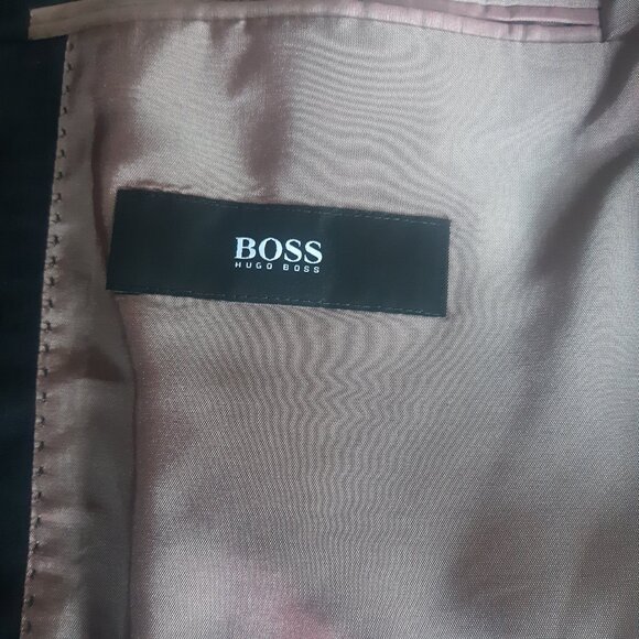 Hugo Boss SZ 42R Black Wool Classic Sport Jacket Blazer - Picture 3 of 14